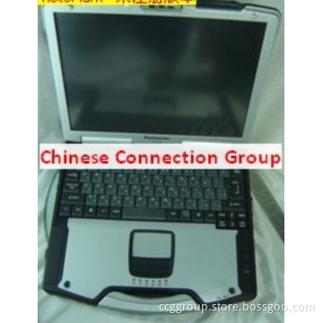 Panasonic CF29 Support Car / Truck Diagnostic Software Heavy Duty Truck Diagnostic Scanner